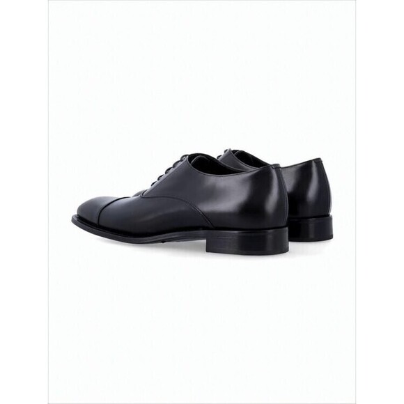 Saint Laurent Refined Black Calfskin Oxford Shoes - NWT
